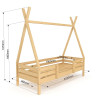 Cot house Wigwam - 2 lacquer 80x190 cm SportBaby