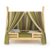 Cot house Wigwam - 2 lacquer 80x190 cm SportBaby