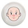 Children's plate Kitchen Craft GIRL FOOD FACE