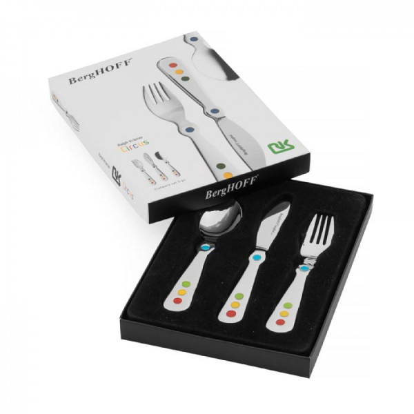 Set of cutlery for children BergHOFF Circus, 3 pcs.