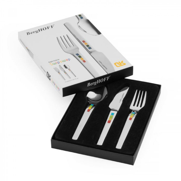 Set of cutlery for children BergHOFF Swipeswap, 3 pcs.