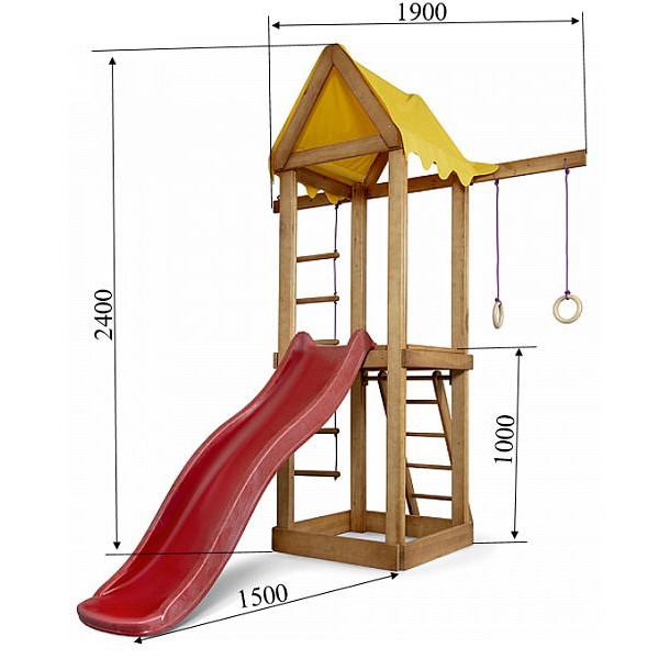 Children's play complex land-17, SportBaby