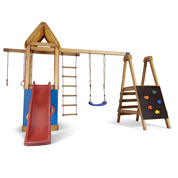 Children's play complex (slide, stairs, swing) land-24, SportBaby