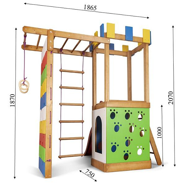 Children's play complex land-27, SportBaby