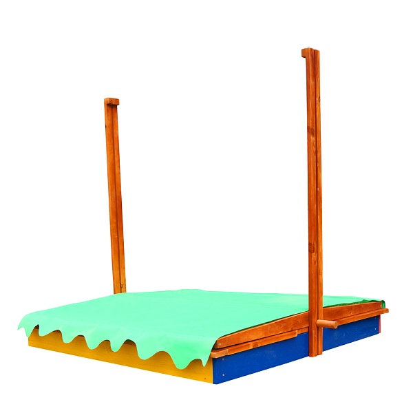 Children's sandbox 24 with a cover and protection from the sun, SportBaby
