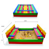 Children's sandbox 30, size 200x200 cm, multi-colored, SportBaby