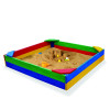 Sandbox 145x145x24 with seats in the corners of SportBaby