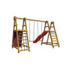 Children's playground, two swings, a slide of 3 meters SportBaby-5