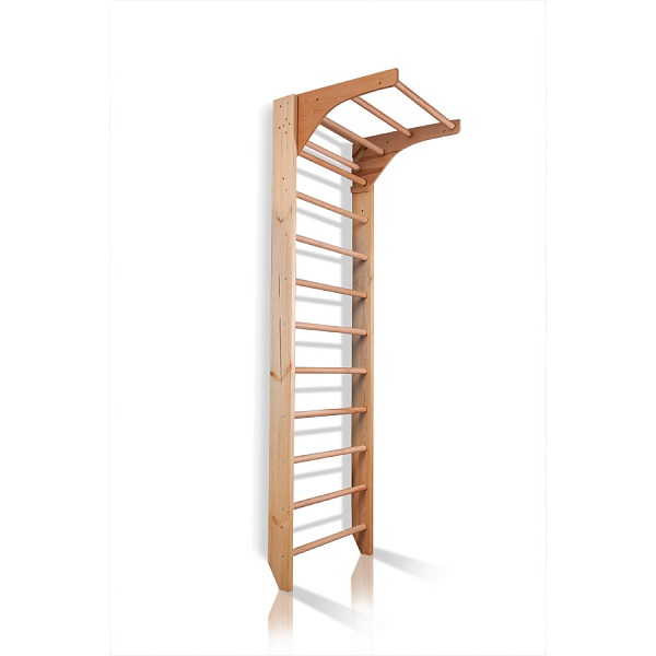 Swedish wall with a horizontal bar Combi-1-240 cm, SportBaby