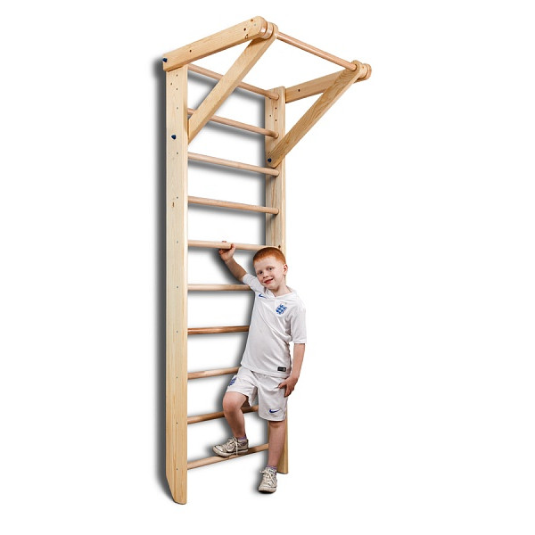 Swedish wall with a horizontal bar - Sport 1-220 cm, SportBaby