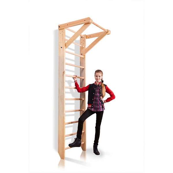 Swedish wall with a horizontal bar - Sport 1-240 cm, SportBaby