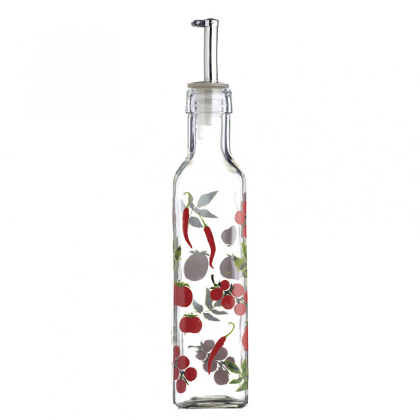 Бутылка для масла или уксуса Kitchen Craft WORLD OF FLAVOURS Peppers, стекло, 275 мл