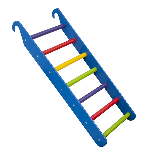 Stairs for sports needle made of colored wood SportBaby