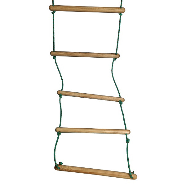 Rope ladder for sports needle wood SportBaby