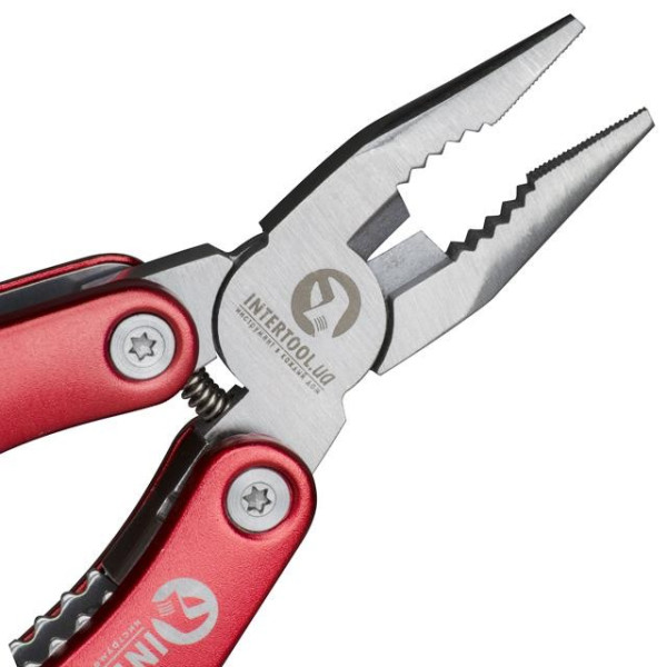 Мультиінструмент 160 мм, 12 в 1, з чохлом Intertool HT-0541