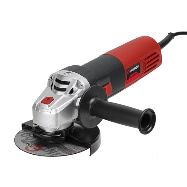 Angle grinder 1100 W, circle diameter 125 mm, speed control 3000-12000 rpm Intertool WT-0223