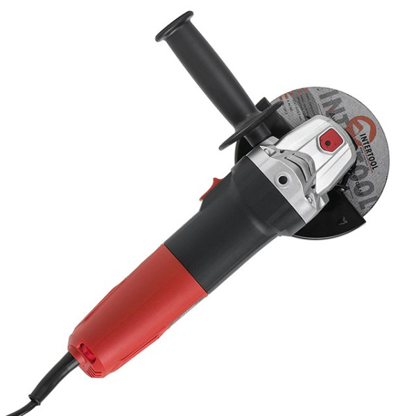Angle grinder 1100 W, circle diameter 125 mm, speed control 3000-12000 rpm Intertool WT-0223