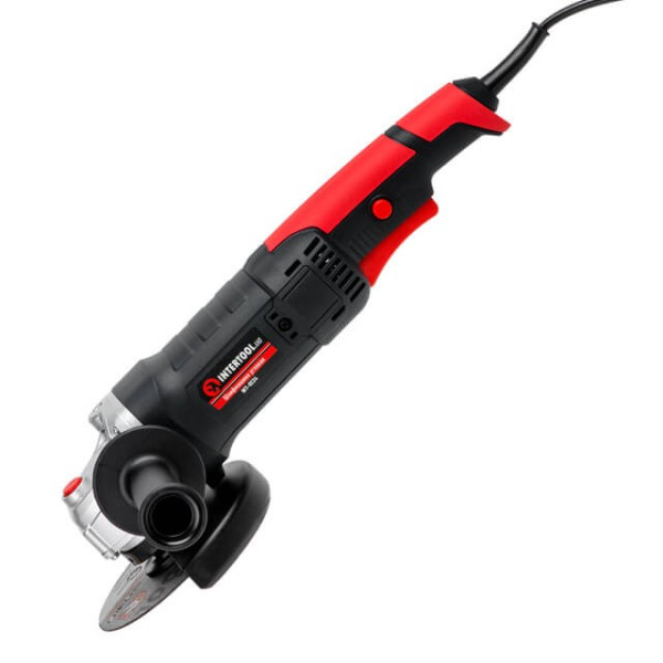 Angle grinder 1200 W, circle diameter 125 mm, 11000 rpm Intertool WT-0224