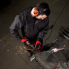 Angle grinder 1200 W, circle diameter 125 mm, 5000-12000 rpm, rotary handle Intertool WT-0225