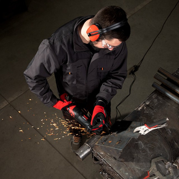 Angle grinder 1200 W, circle diameter 125 mm, 5000-12000 rpm, rotary handle Intertool WT-0225