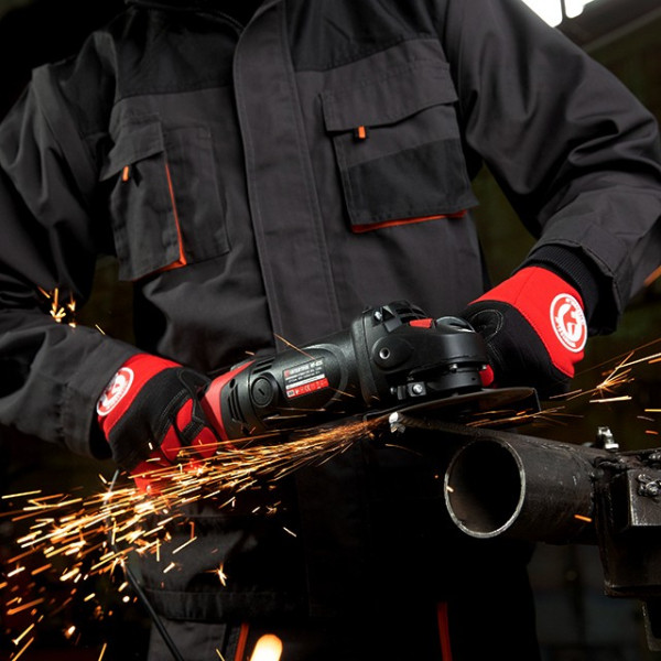 Angle grinder 1200 W, circle diameter 125 mm, 5000-12000 rpm, rotary handle Intertool WT-0225
