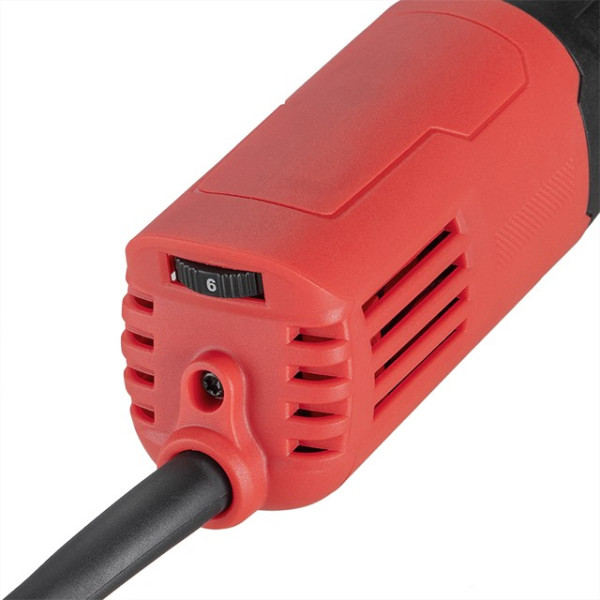 Angle grinder 1400 W, circle diameter 125 mm, 6000-12200 rpm, rotation stabilization system, protection against re-starting, soft start Intertool WT-0236