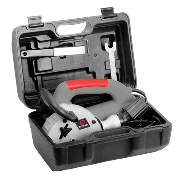 Stroborizer 1400W, 9000 rpm, disk 125 mm, ch. cut 8-30 mm, width saw blade 8-26 mm Intertool DT-0200
