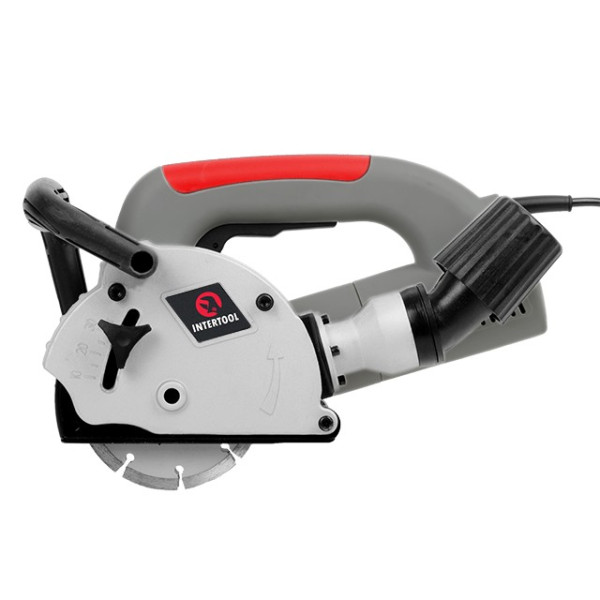 Stroborizer 1400W, 9000 rpm, disk 125 mm, ch. cut 8-30 mm, width saw blade 8-26 mm Intertool DT-0200