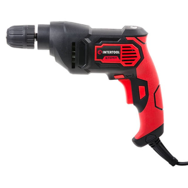 Drill 500 W, 0-2400 rpm, 1.0-10 mm, self-clamping chuck, reverse Intertool WT-0115