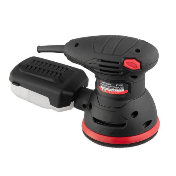 Eccentric sander 125 mm, 300 W, 5000-12000 rpm Intertool WT-0541