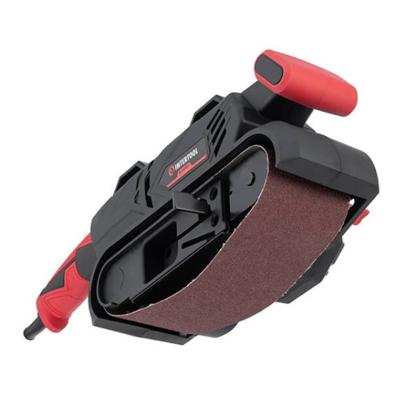 Belt sander 900 W, 200-400 m/min. 76*533 mm Intertool WT-0531