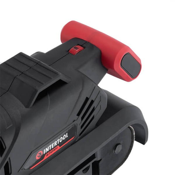 Belt sander 900 W, 200-400 m/min. 76*533 mm Intertool WT-0531