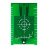 Target + glasses for laser level, for green laser Intertool MT-3068
