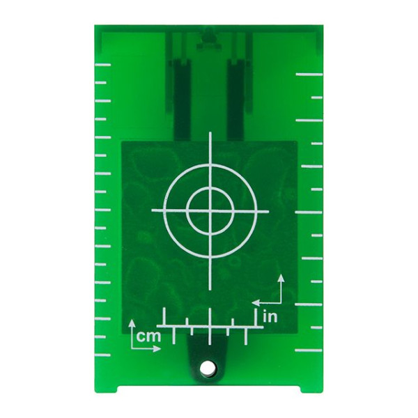 Target + glasses for laser level, for green laser Intertool MT-3068