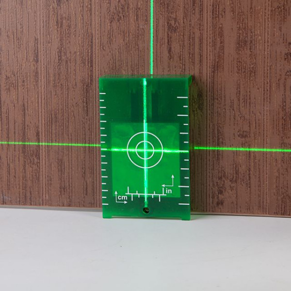 Target + glasses for laser level, for green laser Intertool MT-3068
