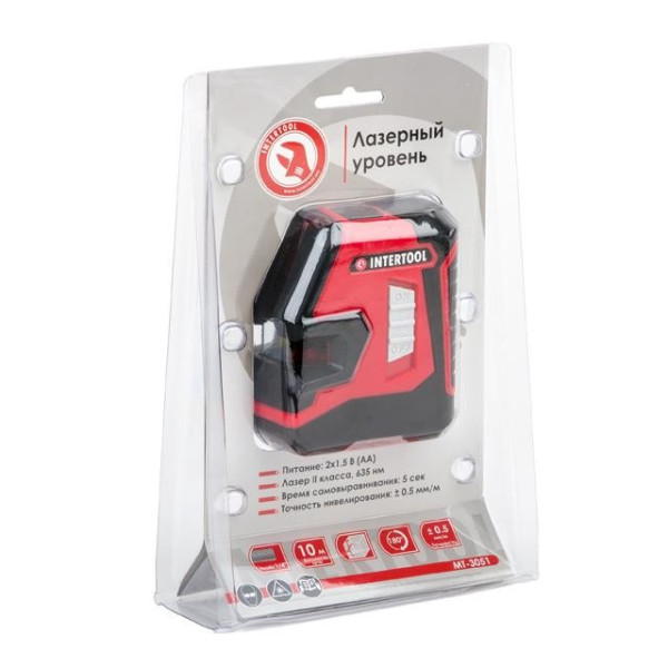 180° laser level, 2 Intertool MT-3051 laser heads