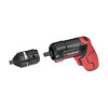 Cordless screwdriver, 4V, 5 Nm, lithium-ion, 1.5 Ah, 200 rpm, 4 nozzles + bits, case Intertool WT-0300