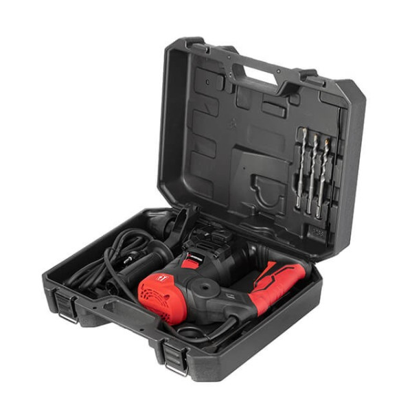 Perforator 1500W, 3 modes, 0-850 rpm, 0-4500 rpm, 6 J, speed control Intertool WT-0163