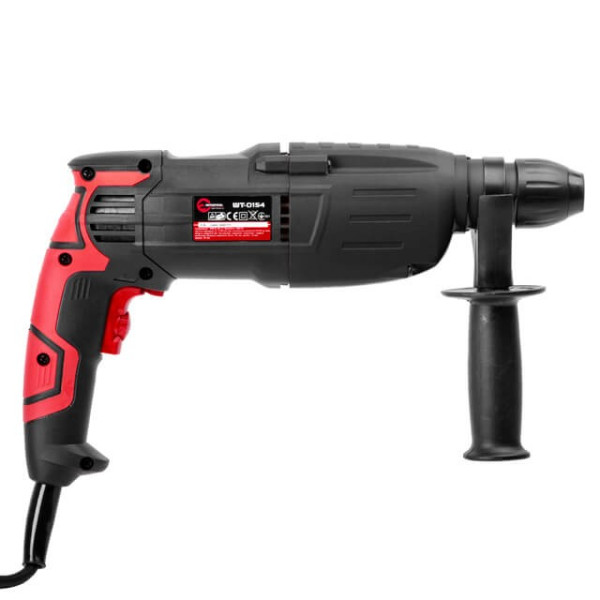 Перфоратор 850 Вт, 3 режима, 2,5 Дж, 0-1100 об/мин, 0-5100 уд/мин Intertool WT-0154