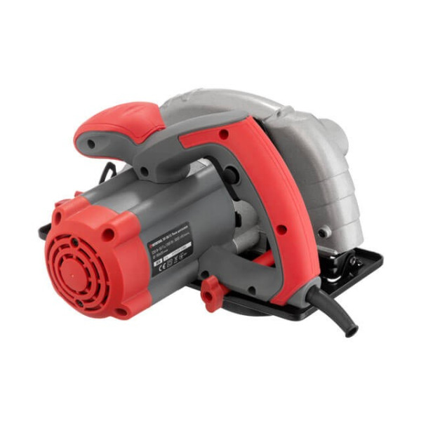 Circular saw 1300 W, 5000 rpm, angle of inclination 0-45°, cutting depth 41/57 mm, disc 185*20 mm Intertool DT-0613