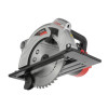 Circular saw 2000 W, 5000 rpm, angle 90-45°, cutting depth 85-56 mm, disc 235*30 mm, 40 teeth, laser Intertool WT-0623