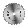 Circular saw 2000 W, 5000 rpm, angle 90-45°, cutting depth 85-56 mm, disc 235*30 mm, 40 teeth, laser Intertool WT-0623