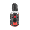 Cordless drill-screwdriver Li-Ion 18 V, 25 Nm, 0-400/0-1500 rpm, 2*2.0 Ah Intertool WT-0314