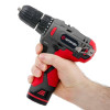 Cordless drill-screwdriver 12 V, 30 Nm, 0-350/0-1300 rpm, 0.8-10 mm, 1.5 Ah Intertool DT-0310