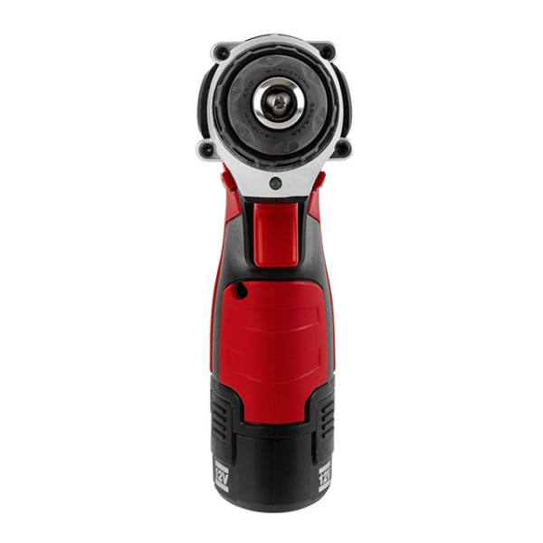 Cordless drill-screwdriver, Li-Ion 12V, 18Nm, 1.5 Ah, 2 speeds, 0-400/0-1500rpm, 2 batteries Intertool WT-0321