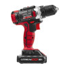 Li-Ion rechargeable drill-screwdriver 18 V, 25 Nm, 0-400/0-1500 rpm, 1.3 Ah Intertool WT-0313