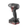 Impact screwdriver (screwdriver) cordless with a brushless motor 20 V, 200 Nm, 0-2900 rpm, 0-4000 rpm, 1/4, lithium-ion, 2.0 Ah, ZP 2A, case Intertool WT-0362