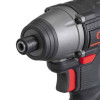 Impact screwdriver (screwdriver) cordless with a brushless motor 20 V, 200 Nm, 0-2900 rpm, 0-4000 rpm, 1/4, lithium-ion, 2.0 Ah, ZP 2A, case Intertool WT-0362