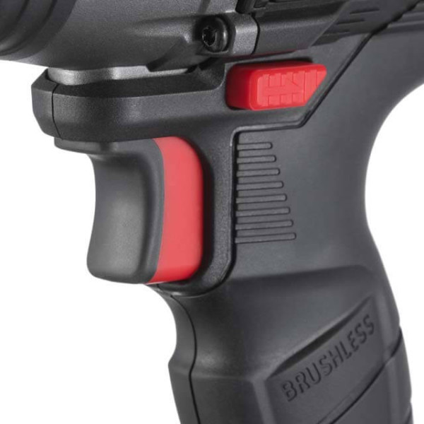 Impact screwdriver (screwdriver) cordless with a brushless motor 20 V, 200 Nm, 0-2900 rpm, 0-4000 rpm, 1/4, lithium-ion, 2.0 Ah, ZP 2A, case Intertool WT-0362