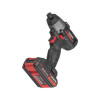 Impact screwdriver (screwdriver) cordless with a brushless motor 20 V, 200 Nm, 0-2900 rpm, 0-4000 rpm, 1/4, lithium-ion, 2.0 Ah, ZP 2A, case Intertool WT-0362